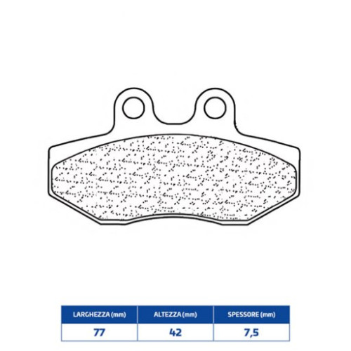 SET PASTIGLIE FRENO CL BRAKES 3069MSC