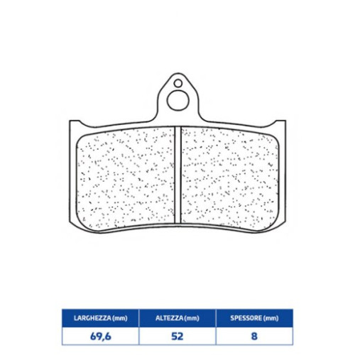SET PASTIGLIE FRENO CL BRAKES 1157XBK5
