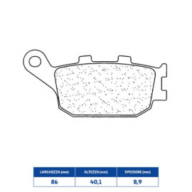 SET PASTIGLIE FRENO CL BRAKES 3079MSC