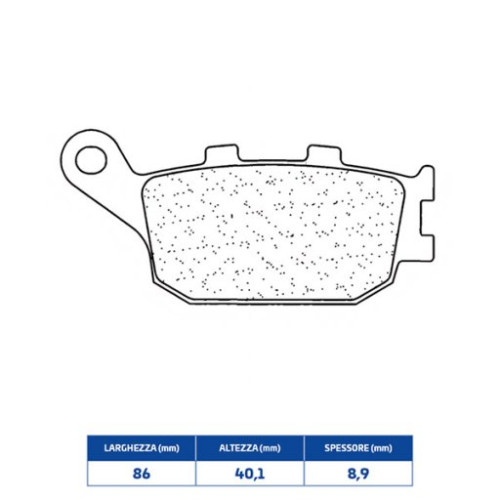 SET PASTIGLIE FRENO CL BRAKES 3079MSC