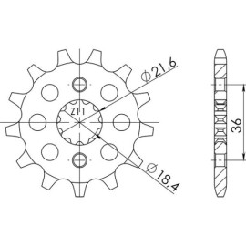 PIGNONE P520 - Z13 (DIS.20304)