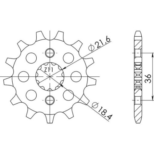PIGNONE P520 - Z13 (DIS.20304)