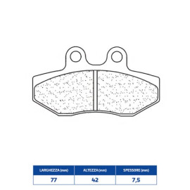 SET PASTIGLIE FRENO CL BRAKES 1144S4