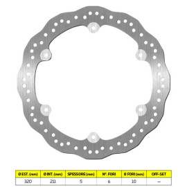 DISCO FRENO SBS 5070