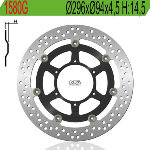 DISCO FRENO NG 1580G