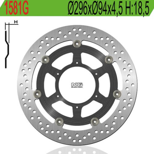 DISCO FRENO NG 1581G