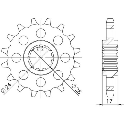 PIGNONE P530 - Z15 (DIS.20504)