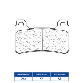 SET PASTIGLIE FRENO CL BRAKES 1134XBK5