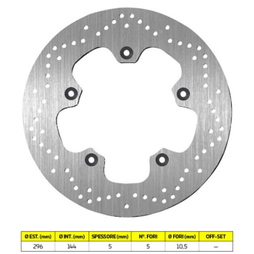 DISCO FRENO SBS 5258