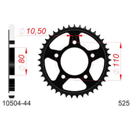 CORONA AFAM IN ACCIAIO P525 - Z44 (DIS.10504)
