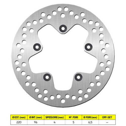 DISCO FRENO SBS 5305