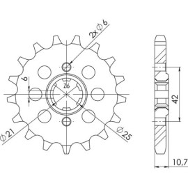 PIGNONE P530 - Z17 (DIS.20505)