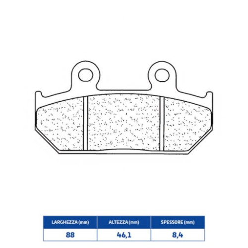 CL Brakes PASTIGLIA FRENO ANTERIORE