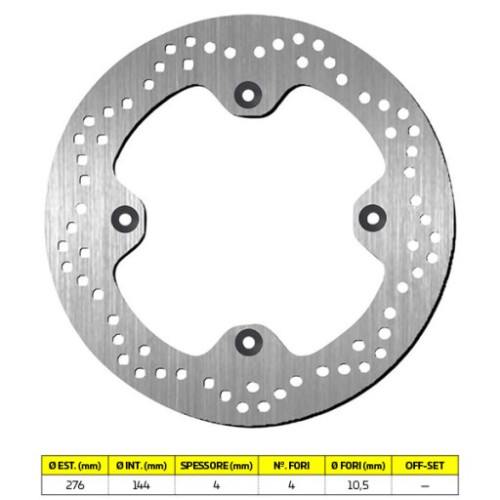 DISCO FRENO SBS 5119