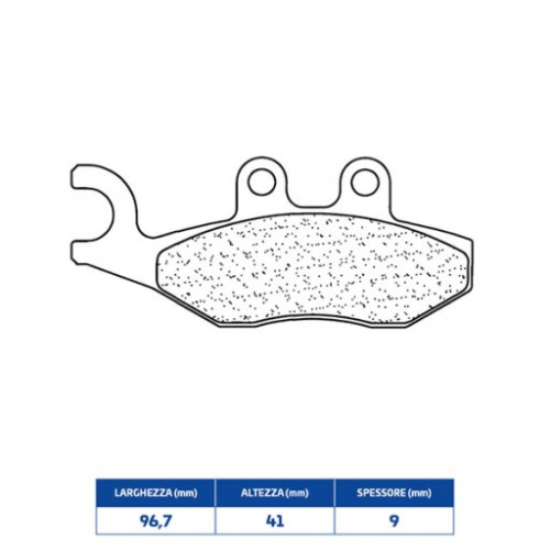 SET PASTIGLIE FRENO CL BRAKES 3060SC