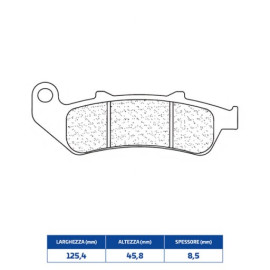 SET PASTIGLIE FRENO CL BRAKES 2257RX3