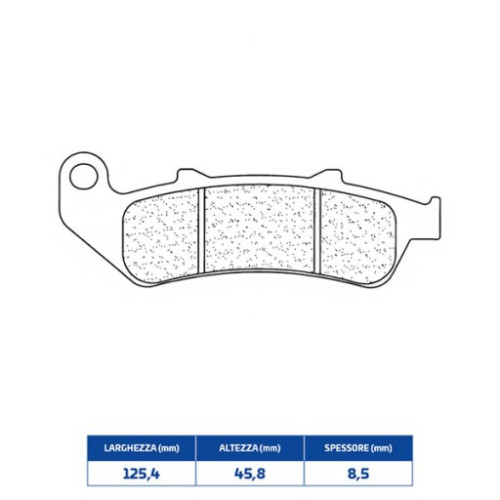 SET PASTIGLIE FRENO CL BRAKES 2257RX3