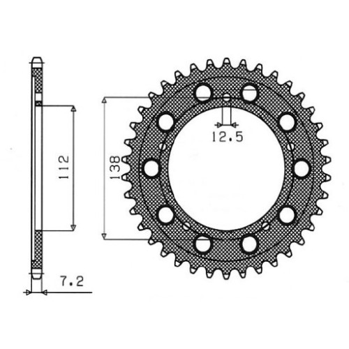 RICAMBI Corone 525