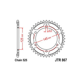 RICAMBI Corone 525