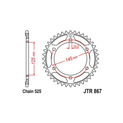 RICAMBI Corone 525