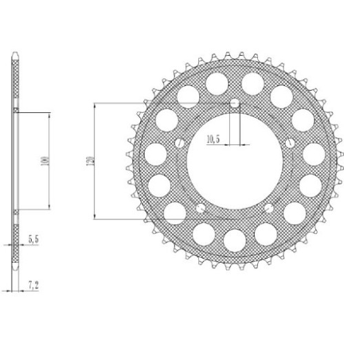 RICAMBI Corone 525 (C)