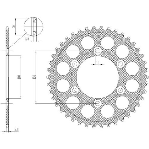 RICAMBI Corone 520 (C)