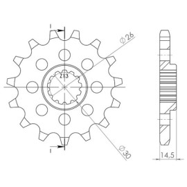 PIGNONE P630 - Z15 (DIS.20800)