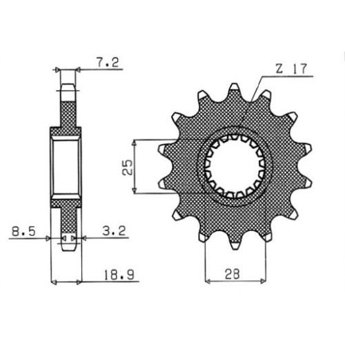 RICAMBI Pignone 525