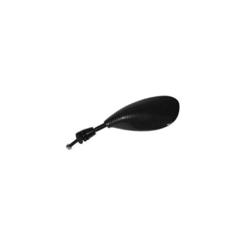 SPECCHIO SINISTRO CARBON LOOK OVALE DA CARENA