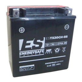 BATTERIA ENERGYSAFE ESTX20CH-BS 12V-18AH (SIGILLATA CON ACIDO A CORREDO)