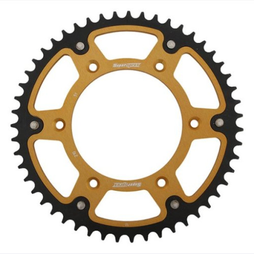 SUPERSPROX Corone 520 STEALTH - 51 denti - rosso