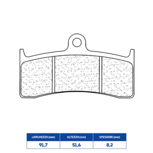 SET PASTIGLIE FRENO CL BRAKES 2899XBK5