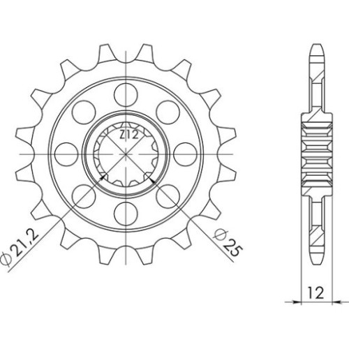 PIGNONE P520 - Z15 (DIS.64302)