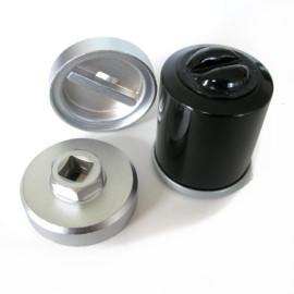 CHIAVE FILTRO OLIO MIW CROMATA Ø 48,5 MM. MOTORI PIAGGIO