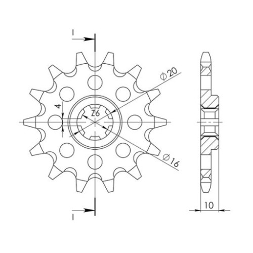 PIGNONE P520 - Z14 (DIS.64200)