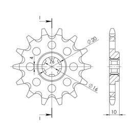 PIGNONE P520 - Z13 (DIS.64200)