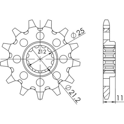 PIGNONE P520 - Z13 (DIS.64500)