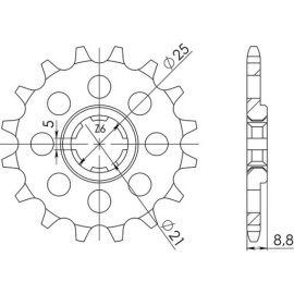 PIGNONE P520 - Z15 (DIS.24302)