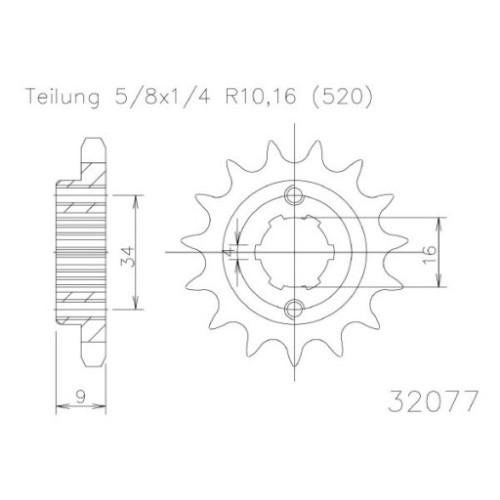PIGNONE P520 - Z14 (DIS.21300)