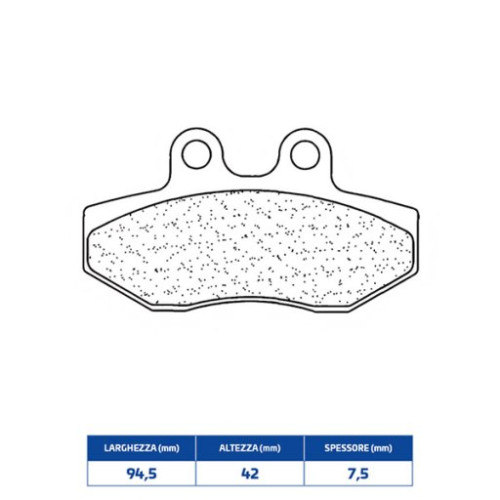 SET PASTIGLIE FRENO CL BRAKES 3081SC