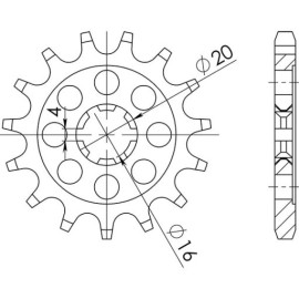 PIGNONE P428 - Z13 (DIS.24100)