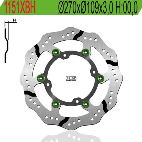 DISCO FRENO NG 1151XBH