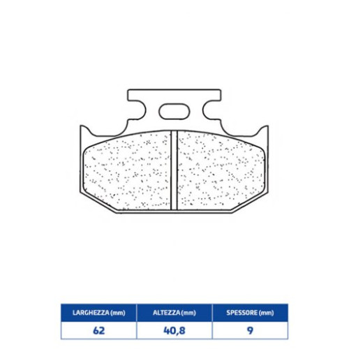 SET PASTIGLIE FRENO CL BRAKES 2299X59