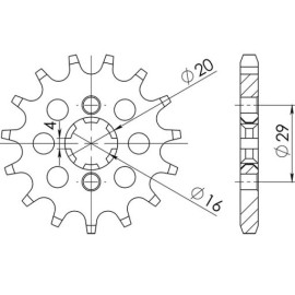 PIGNONE P428 - Z14 (DIS.33201)