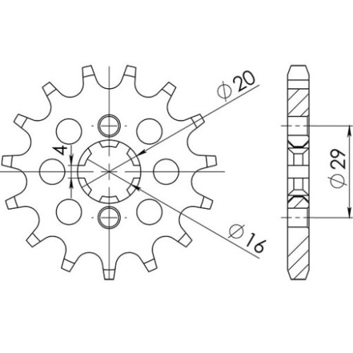 PIGNONE P428 - Z14 (DIS.33201)