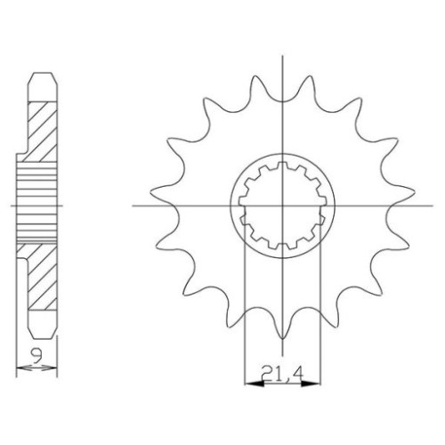 PIGNONE P520 - Z14 (DIS.00520)