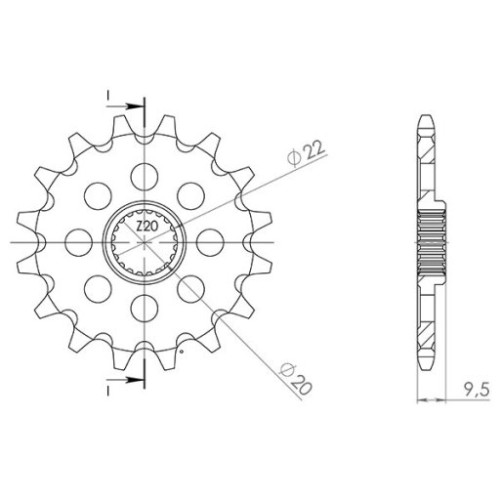 PIGNONE P520 - Z13 (DIS.24311)