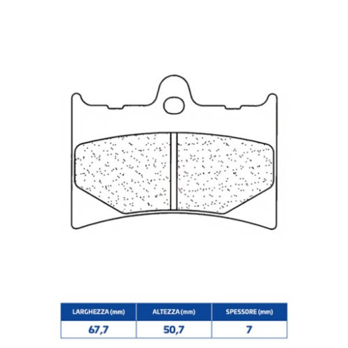 SET PASTIGLIE FRENO CL BRAKES 2398S4