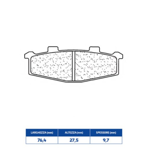 SET PASTIGLIE FRENO CL BRAKES 2389S4