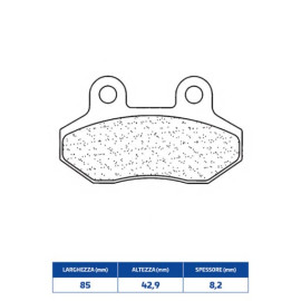 SET PASTIGLIE FRENO CL BRAKES 3039SC